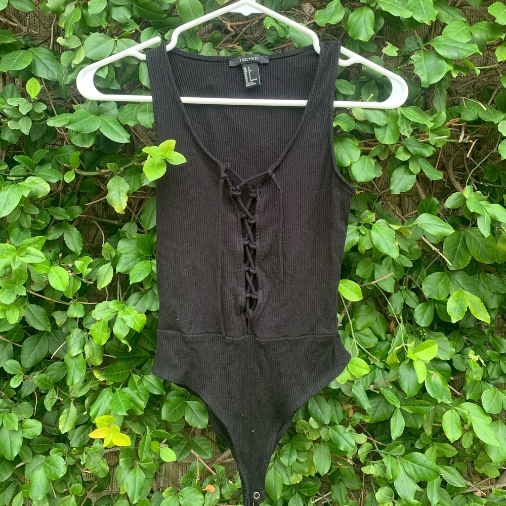 Forever 21 black bodysuit
